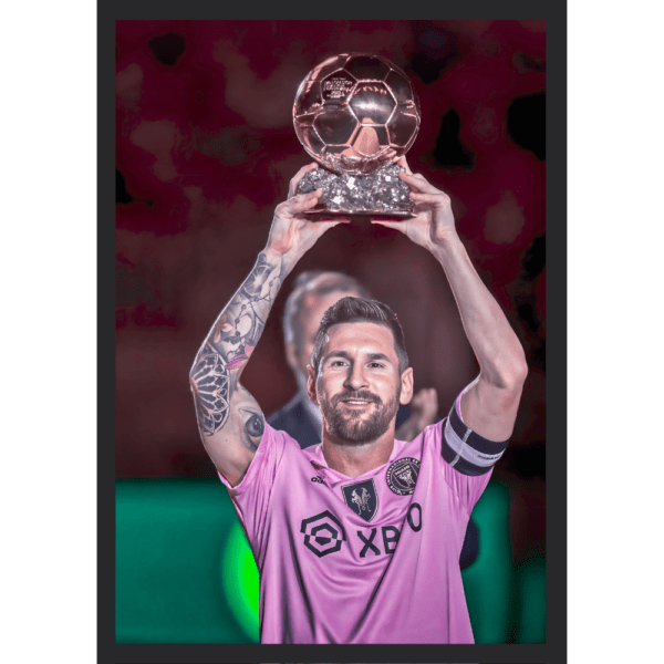 Leo-Messi Presenting 8th-Ballon-dor in Inter-Miami