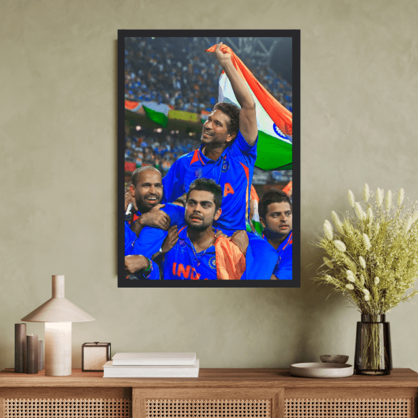 Sachin Tendulkar carried on Shoulder - Image 2