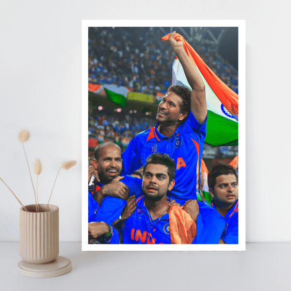 Sachin Tendulkar carried on Shoulder - Image 3