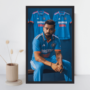 Virat Kohli in tricolour jersey