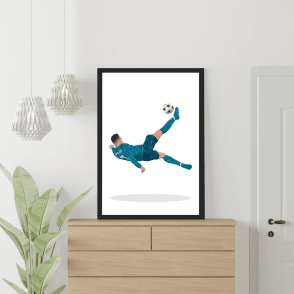 Cristiano Ronaldo bicycle kick Frame - Image 3