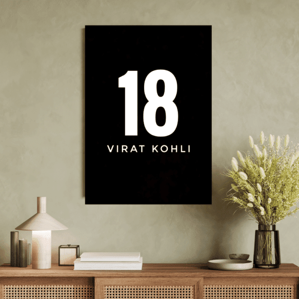 Virat Kohli 18 no frame - Image 3