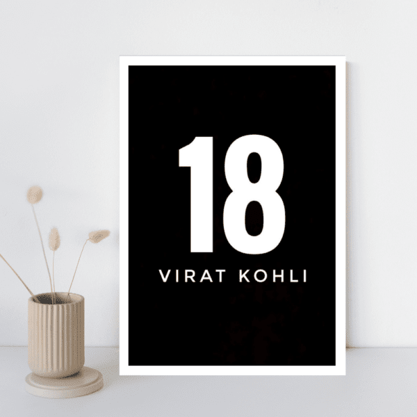 Virat Kohli 18 no frame - Image 2