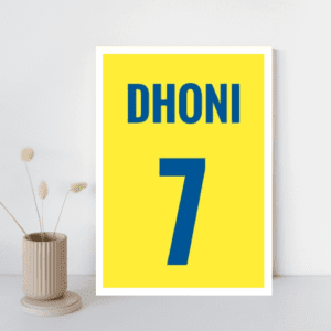 MS Dhoni 7 frame