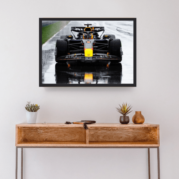 F1 Car MONACO GP 2024 Frame A4- Size - Image 2