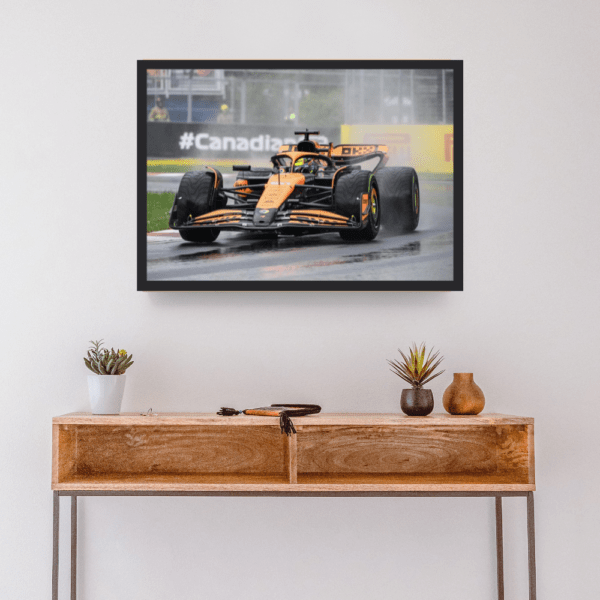 F1 Car MONACO GP 2024 Frame A4- Size - Image 2