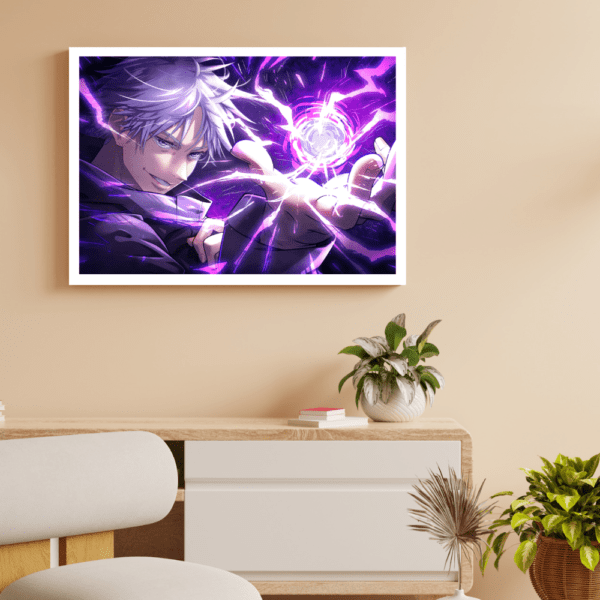 Jujutsu Kaisen Purple Fire Frame - Image 3