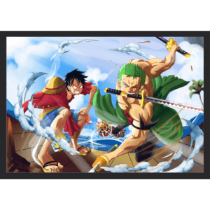 One Piece Zoro vs Luffy Frame