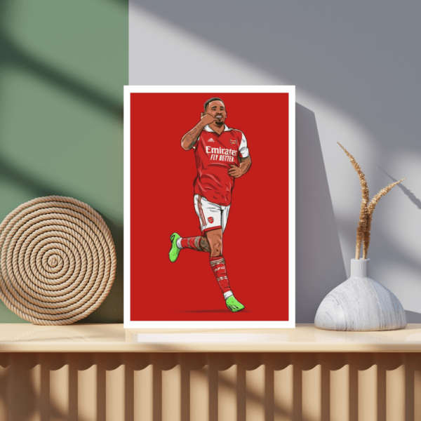 Gabriel Jesus Frame - Image 2