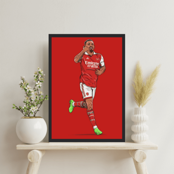 Gabriel Jesus Frame - Image 3