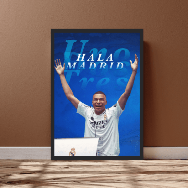 Kylian Mbappé Hala Madrid Frame - Image 2