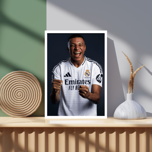 Kylian Mbappé in Real Madrid Frame - Image 3