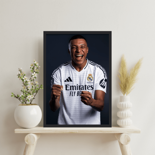Kylian Mbappé in Real Madrid Frame - Image 2
