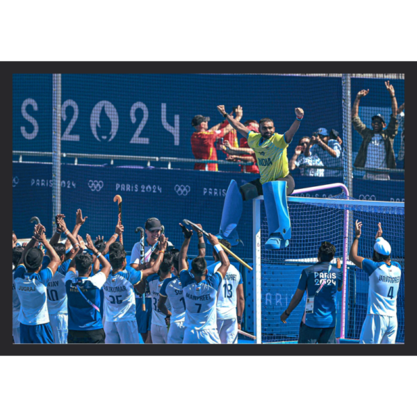 Indian Hockey Team Celebration (Olympic Games Paris 2024) Frame