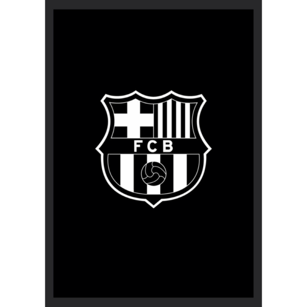 Barcelona Black&White Logo Frame