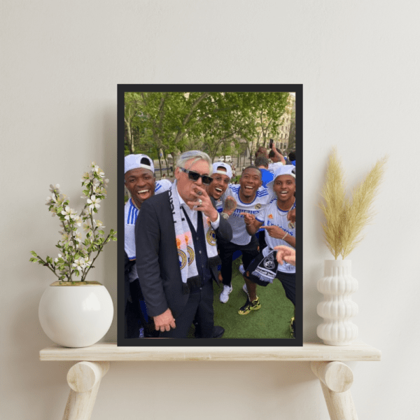 Carlo Ancelotti Celebration Frame - Image 2