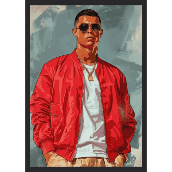 Cristiano Ronaldo Art Frame