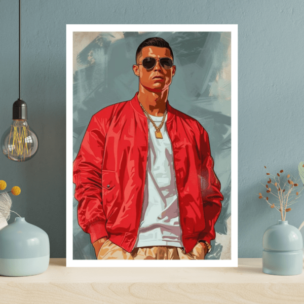 Cristiano Ronaldo Art Frame - Image 2