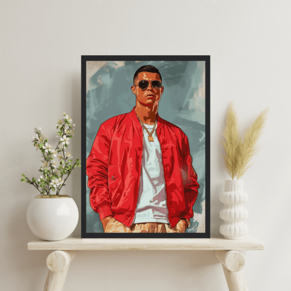 Cristiano Ronaldo Art Frame - Image 3