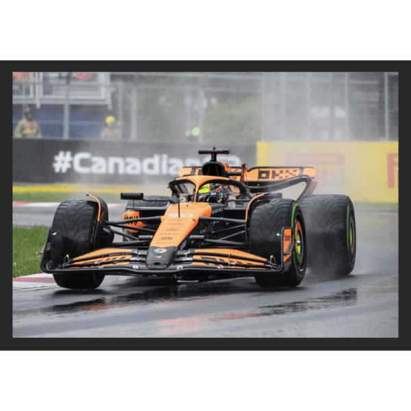 F1 Car MONACO GP 2024 Frame A4- Size