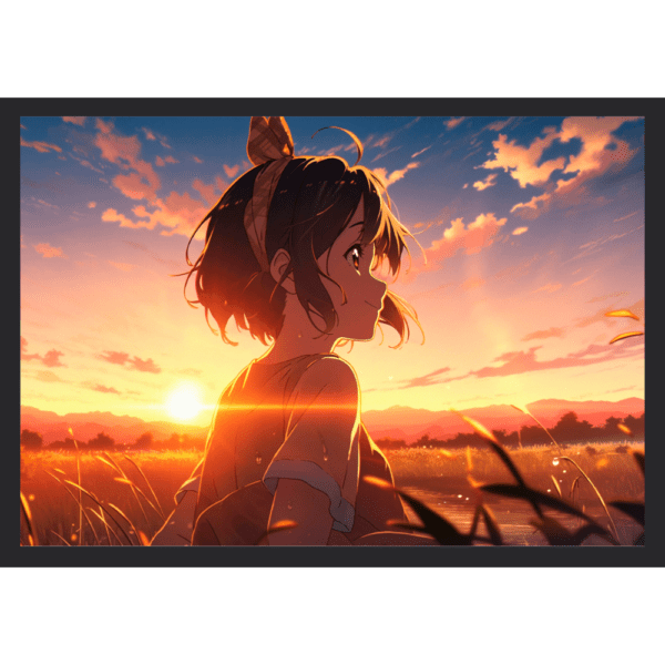 Beautiful Anime Kid Frame