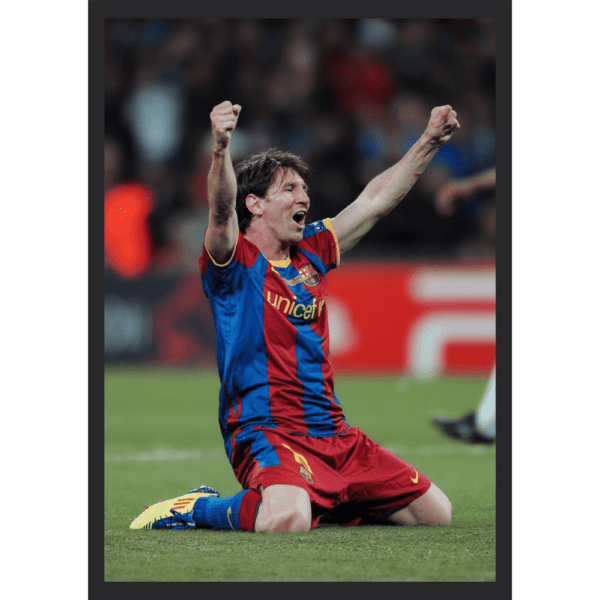 Leo Messi Celebration Frame