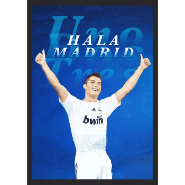 Cristiano Ronaldo Presentation Hala Madrid Frame
