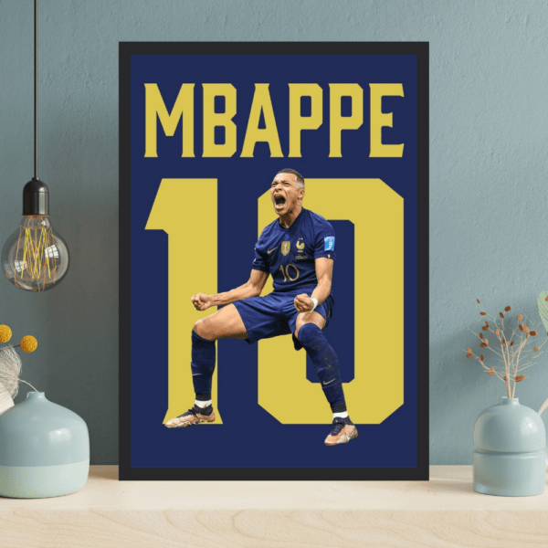 Kylian Mbappé FIFA World Cup 2022 Frame - Image 3