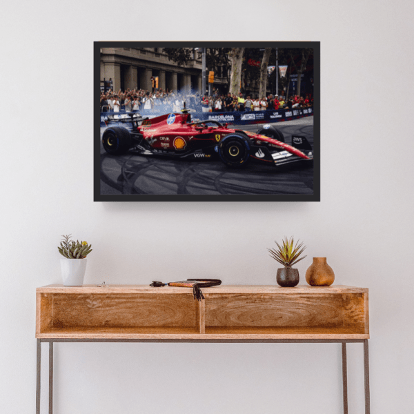 F1 Car MONACO GP 2024 Frame A4- Size - Image 3