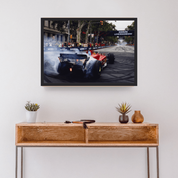 F1 Car MONACO GP 2024 Frame A4- Size - Image 3