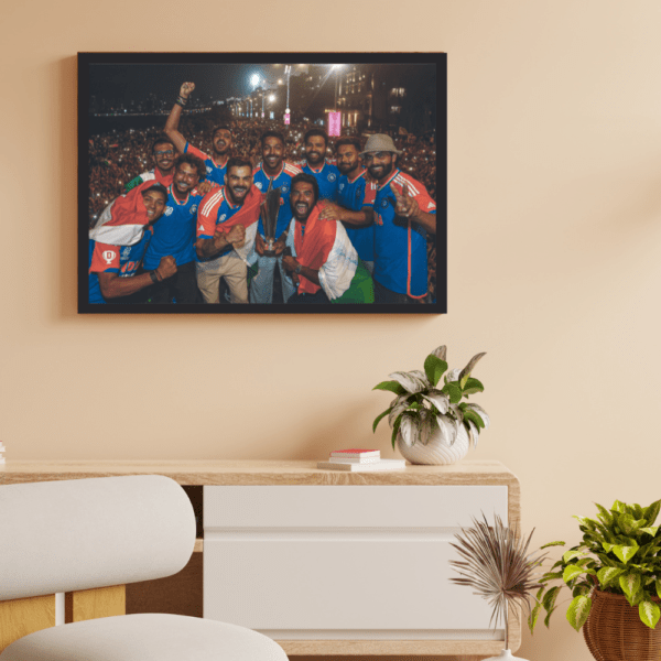 Team INDIA victory parade bus celebration Frame (T20 World Cup 2024) - Image 2