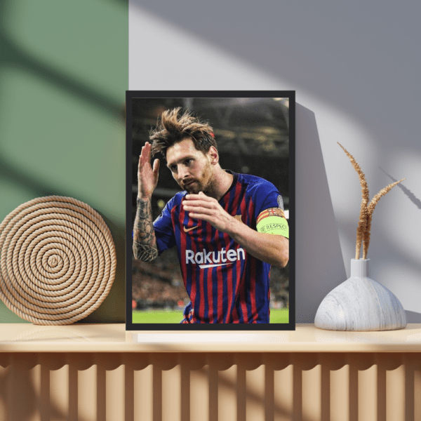 Leo Messi iconic Celebration Frame - Image 3
