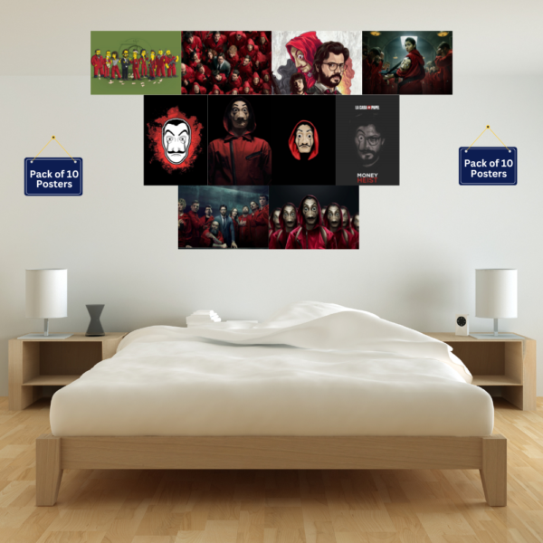 Money Heist Wall Collage Kit - Image 2
