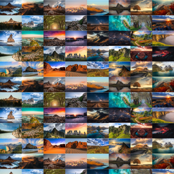 Nature Wall Collage Kit