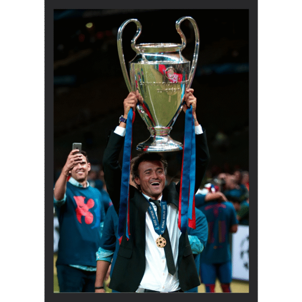Luis Enrique - PSG Champions League Celebration Frame