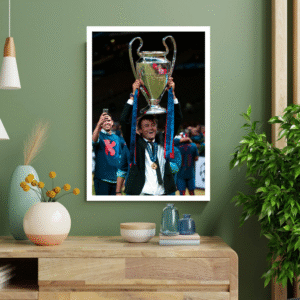 Luis Enrique - PSG Champions League Celebration Frame