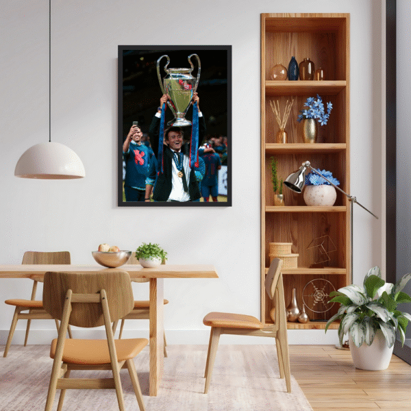 Luis Enrique - PSG Champions League Celebration Frame - Image 3