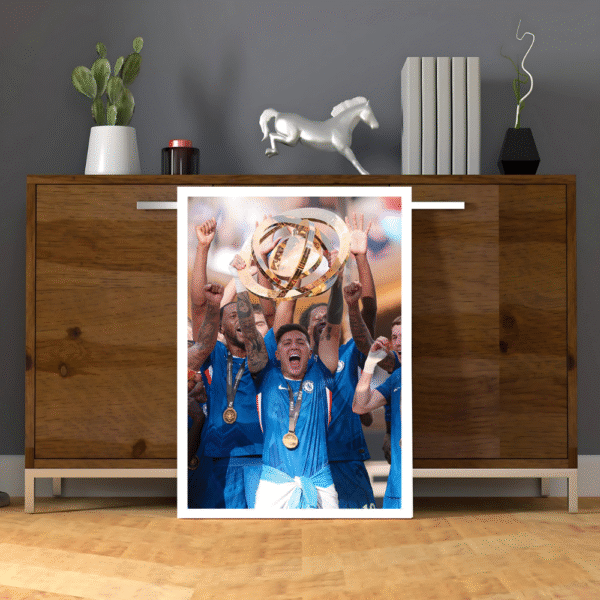Enzo Fernández Celebration Frame – Chelsea - Image 3