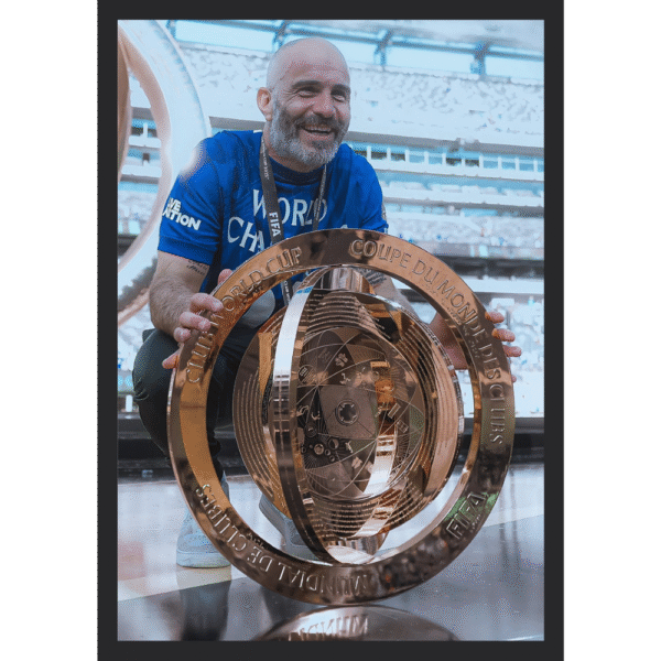 Enzo Maresca - Chelsea Coach Celebration Frame
