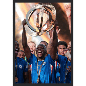 Moisés Caicedo Celebration Frame - Chelsea