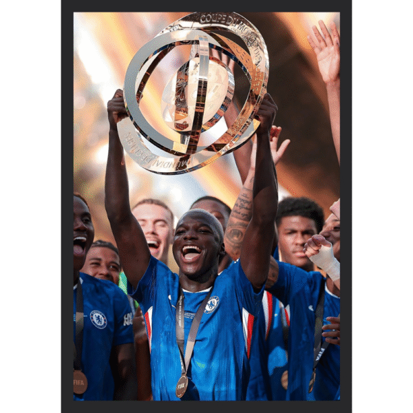 Moisés Caicedo Celebration Frame - Chelsea