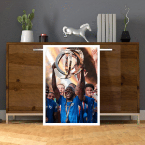Moisés Caicedo Celebration Frame - Chelsea