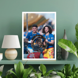 Enzo Fernández & Marc Cucurella Celebration Frame – Chelsea