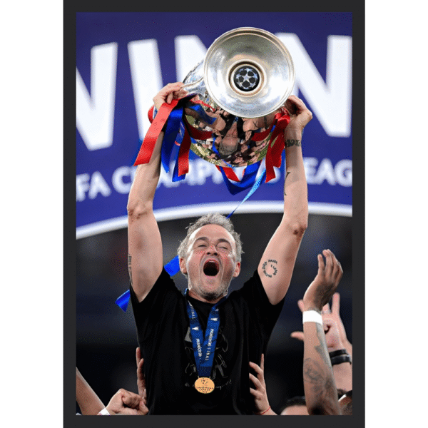 Luis Enrique - PSG Champions League Celebration Frame