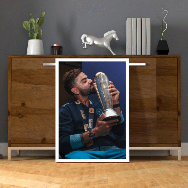 Virat Kohli with Champions Trophy 2025 - Image 2