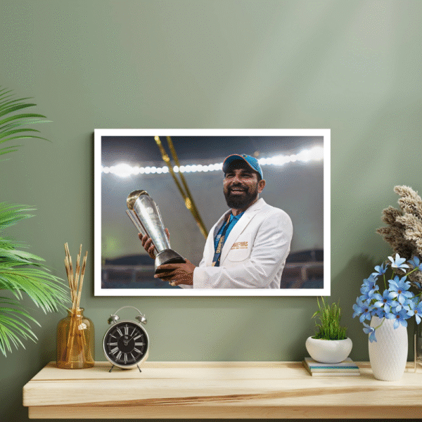 Mohammed Shami with Champions Trophy 2025 - Image 2