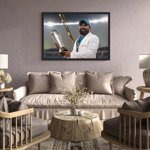 Mohammed Shami with Champions Trophy 2025 - Image 3