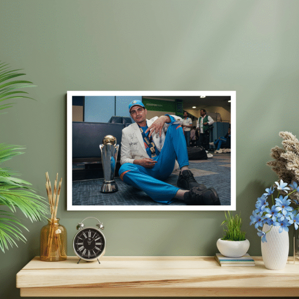 Shubman Gill with Champions Trophy 2025 - Image 2