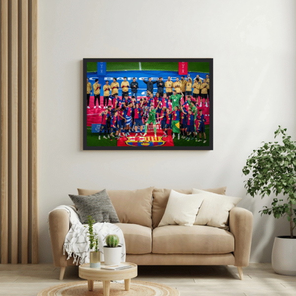 Barcelona LA LIGA Trophy Celebration Frame - Barcelona - Image 2