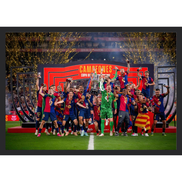 Barcelona Copa Del Rey Celebration 2025 Frame